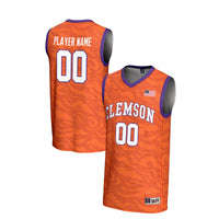 Clemson Tigers GameDay Greats NIL Pick-A-Player Basketball Lightweight Jersey - Orange