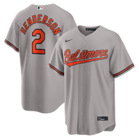 Baltimore Orioles Gunnar Henderson Nike Gray Road Replica Jersey