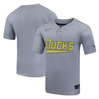 Oregon Ducks Nike Limited Softball Jersey - Gray
