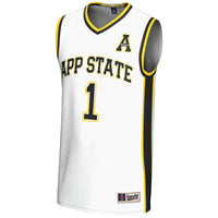 #70 Appalachian State Mountaineers GameDay Greats Lightweight Basketball Jersey - White