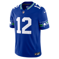 Seattle Seahawks 12s Nike Royal Alternate Vapor F.U.S.E. Stitched Limited Jersey