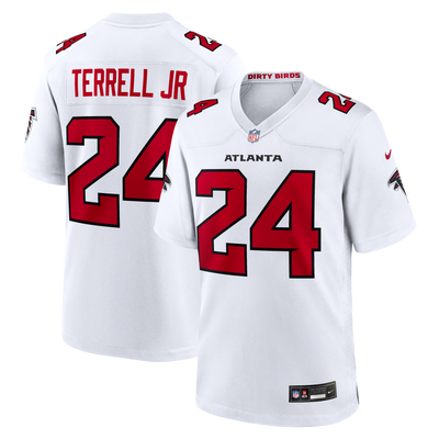 Atlanta Falcons A.J. Terrell Nike White Game Jersey