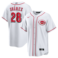 Cincinnati Reds Eugenio Suárez Nike White Home Replica Jersey