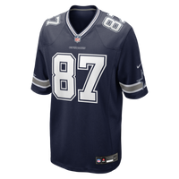 Dallas Cowboys Jake Ferguson Nike Navy Team Game Jersey