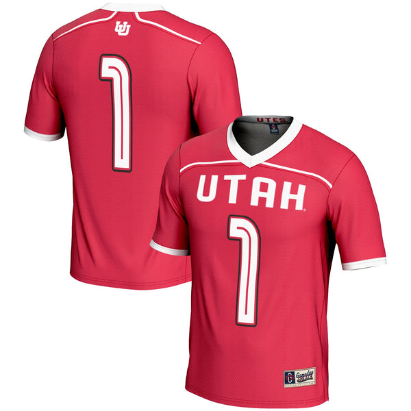 Utah Utes GameDay Greats #1 Lightweight Lacrosse Jersey - Red