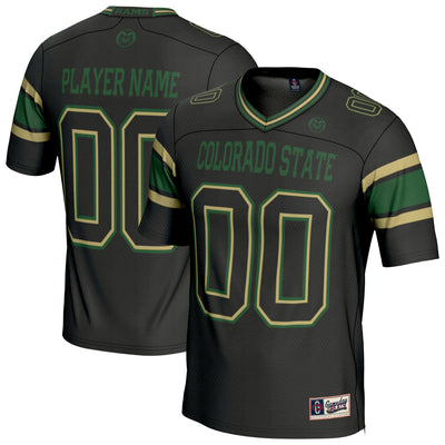 Colorado State Rams GameDay Greats Personalized Football Fashion Jersey - Black