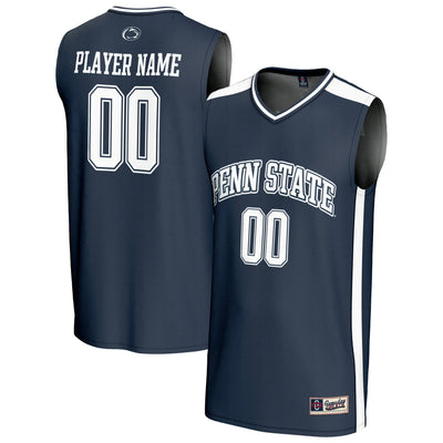 Penn State Nittany Lions GameDay Greats NIL Pick-A-Player Lightweight Collegiate Basketball Fashion Jersey - Navy