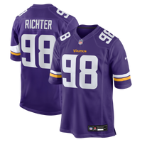 Minnesota Vikings Bo Richter Nike Purple Team Game Jersey
