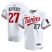 Minnesota Twins Ryan Jeffers Nike White Home Limited Player Jersey