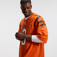 Cincinnati Bengals Joe Burrow Nike Orange Alternate Game Jersey