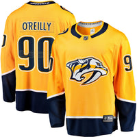 Nashville Predators Ryan O'Reilly Fanatics Gold Home Breakaway Jersey