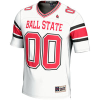 Ball State Cardinals GameDay Greats NIL Pick-A-Player Football Jersey - White