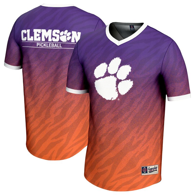 Clemson Tigers GameDay Greats Lightweight Pickleball Jersey - Purple
