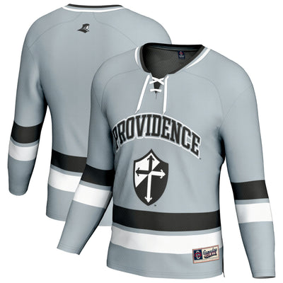Providence Friars GameDay Greats Spirit Hockey Jersey - Silver