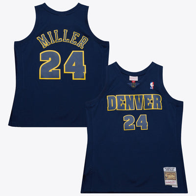 Denver Nuggets Mitchell & Ness Andre Miller 2012 Day Authentic Jersey - Ash Blue