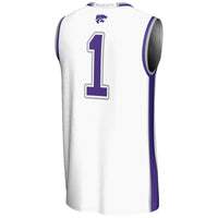 #1 Kansas State Wildcats GameDay Greats Lightweight Basketball Jersey - White