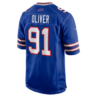Buffalo Bills Ed Oliver Nike Royal Team Game Player Jersey