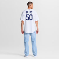 Los Angeles Dodgers Mookie Betts Nike White Home Replica Jersey