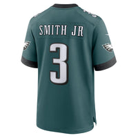 Philadelphia Eagles Nolan Smith Nike Midnight Green Team Game Jersey