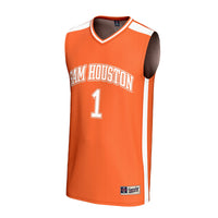 #1 Sam Houston State Bearkats GameDay Greats Lightweight Collegiate Basketball Fashion Jersey - Orange