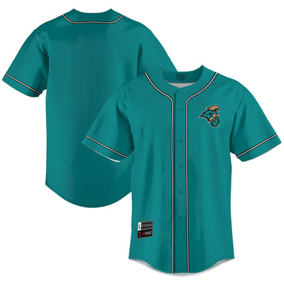 Coastal Carolina Chanticleers GameDay Greats Lightweight Baseball Jersey - Teal
