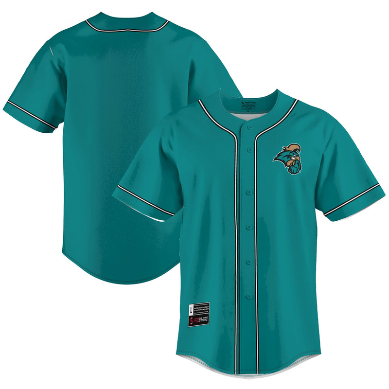 Coastal Carolina Chanticleers GameDay Greats Lightweight Baseball Jersey - Teal