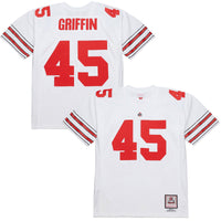 Archie Griffin Ohio State Buckeyes Mitchell & Ness 1975 College Vault Legacy Jersey - White