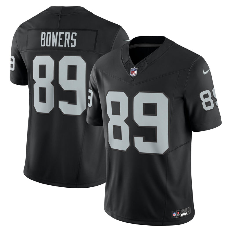 Las Vegas Raiders Brock Bowers Nike Black Team Vapor F.U.S.E. Limited Jersey