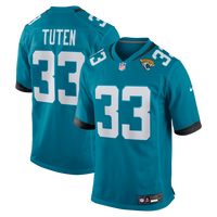 Jacksonville Jaguars Bhayshul Tuten Nike Teal Team Game Jersey
