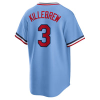Minnesota Twins Harmon Killebrew Nike Light Blue Road Cooperstown Collection Player Jersey