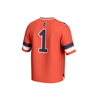 #1 Illinois Fighting Illini GameDay Greats Collegiate Football Fashion Jersey - Orange