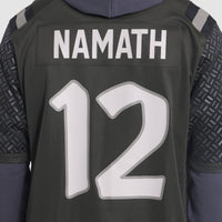 New York Jets Joe Namath Nike Gotham Green 2025 Rivalries Collection Retired Player Game Jersey