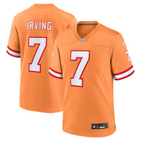 Tampa Bay Buccaneers Bucky Irving Nike Orange Alternate Game Jersey