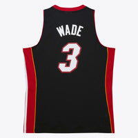 Miami Heat NBA Dwyane Wade 2012 Road Hardwood Classics Swingman Jersey By Mitchell & Ness