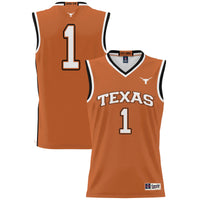 #1 Texas Longhorns GameDay Greats Lightweight Collegiate Basketball Jersey - Texas Orange