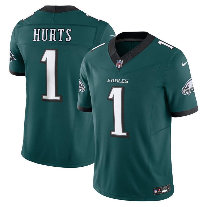 Philadelphia Eagles Jalen Hurts Nike Midnight Green Vapor F.U.S.E. Limited Jersey