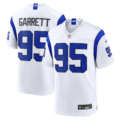 Los Angeles Rams Myles Garrett Nike Fearsome White Game Jersey