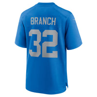 Detroit Lions Brian Branch Nike Blue Alternate Game Jersey