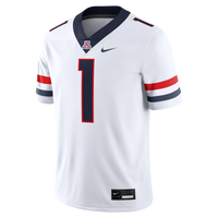 #1 Arizona Wildcats Nike Road Game Football Jersey - White