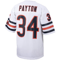 Chicago Bears 1985 Walter Payton Mitchell & Ness White Authentic Throwback Retired Player Jersey