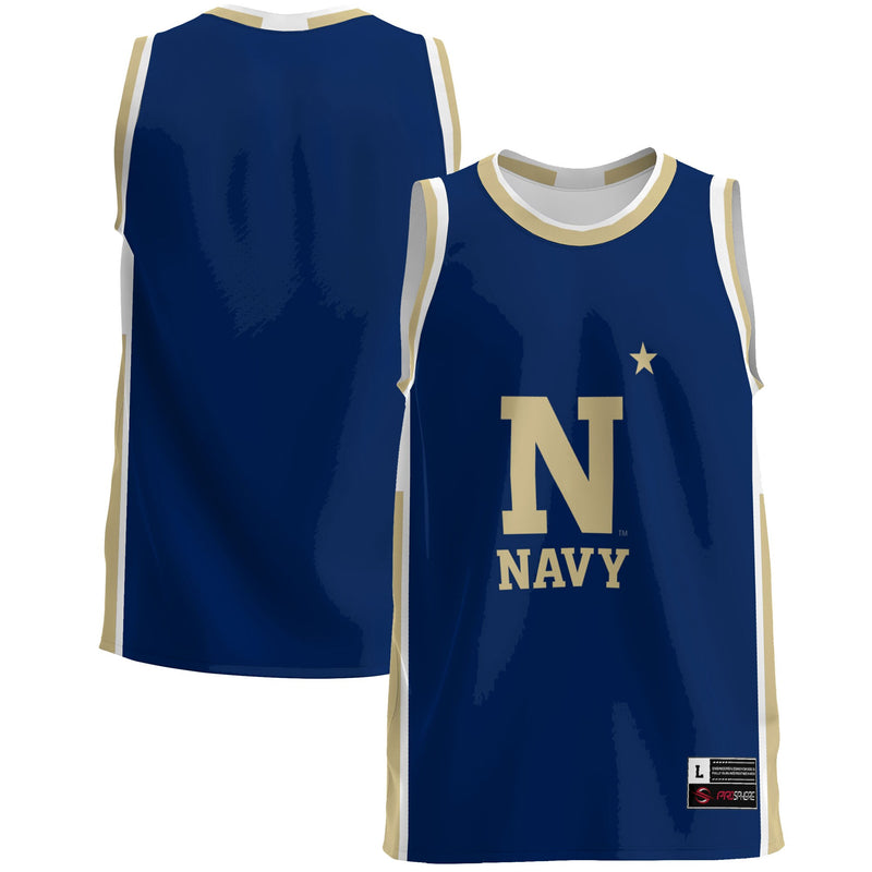 Navy Midshipmen GameDay Greats Lightweight Basketball Jersey - Blue