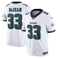 Philadelphia Eagles Cooper DeJean Nike White Vapor F.U.S.E. Stitched Limited Jersey