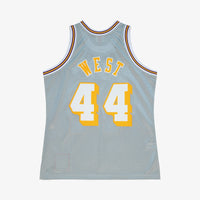 Los Angeles Lakers Mitchell & Ness 1971 75th Swingman Jersey - Silver