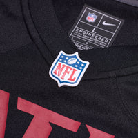 Atlanta Falcons DeMarcco Hellams Nike Black Team Game Jersey