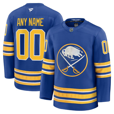 Buffalo Sabres Fanatics Royal Home Premium Custom Jersey
