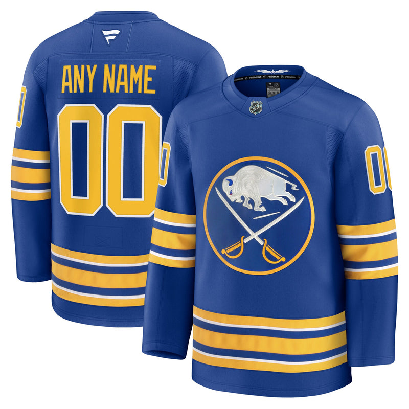 Buffalo Sabres Fanatics Royal Home Premium Custom Jersey