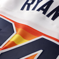 Houston Astros Nolan Ryan Mitchell & Ness White Throwback Authentic Jersey