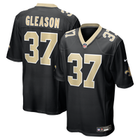 New Orleans Saints Steve Gleason Nike Black Game Retired Player Jersey