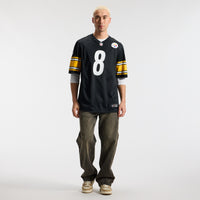 Pittsburgh Steelers Aaron Rodgers Nike Black Game Jersey