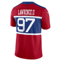 New York Giants Dexter Lawrence II Nike Century Red Alternate Vapor F.U.S.E. Limited Jersey